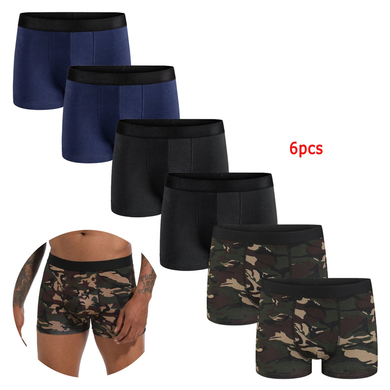 Cuecas Masculina Sport Packs com 6 Unidades